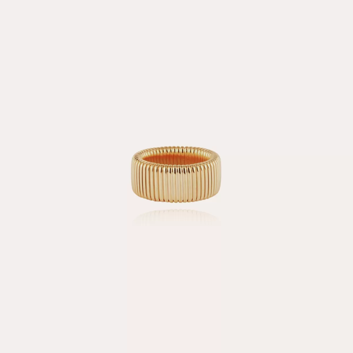 Gas Bijoux Bague Aida dorée Hot