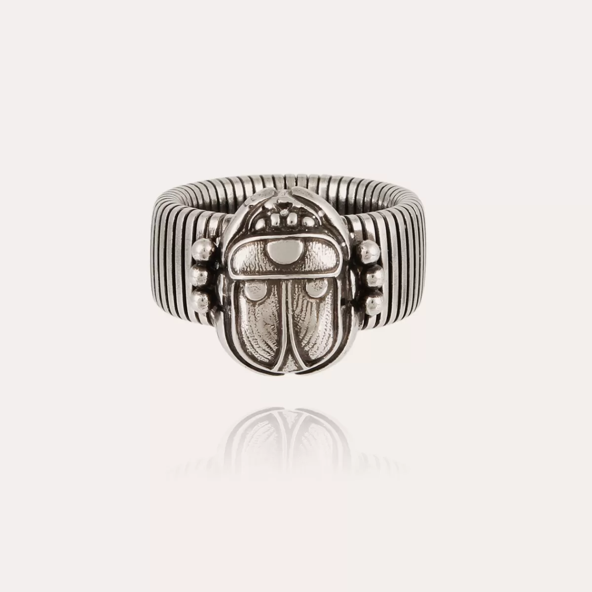 Gas Bijoux Bague Aida Scaramouche argentée Outlet