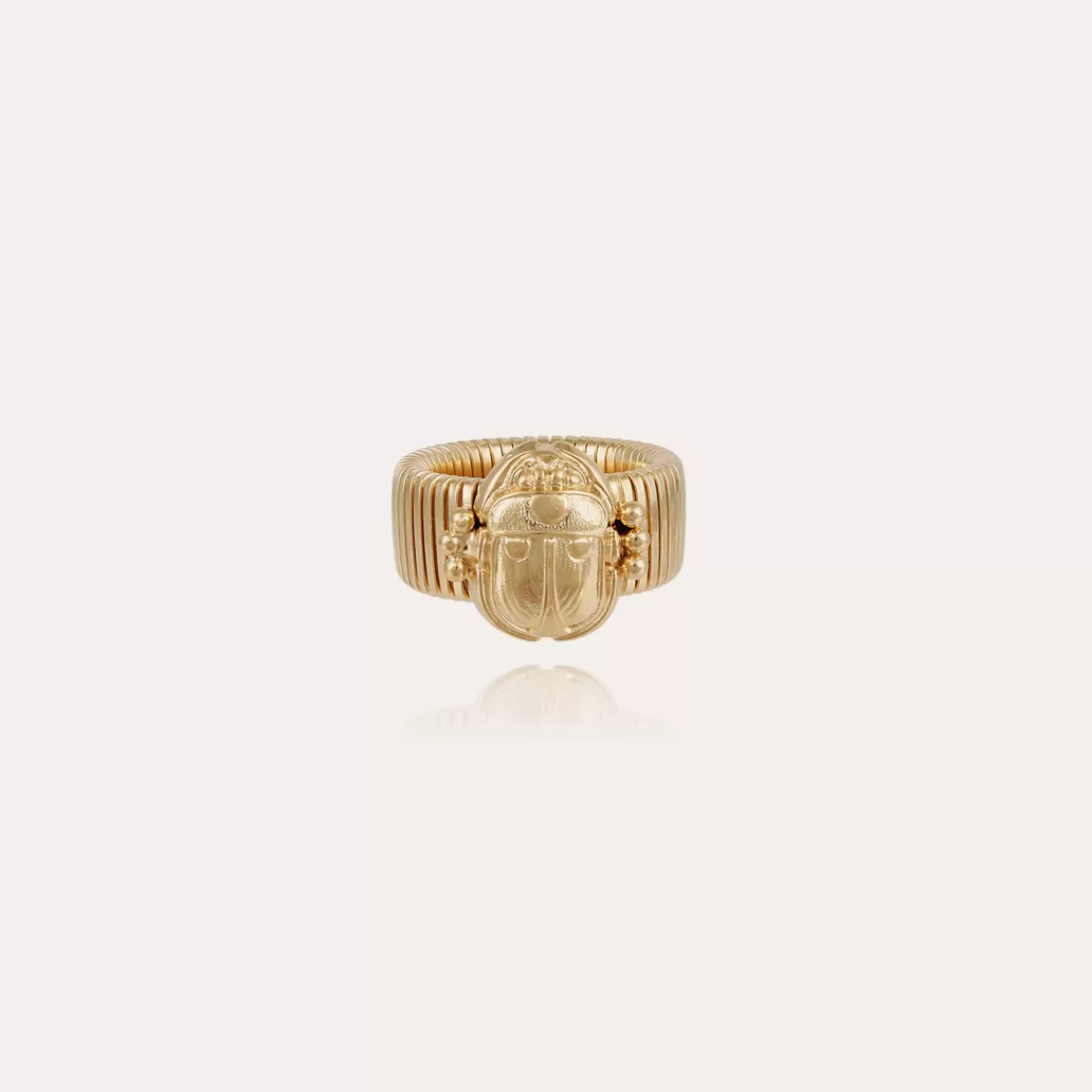 Gas Bijoux Bague Aida Scaramouche dorée Store