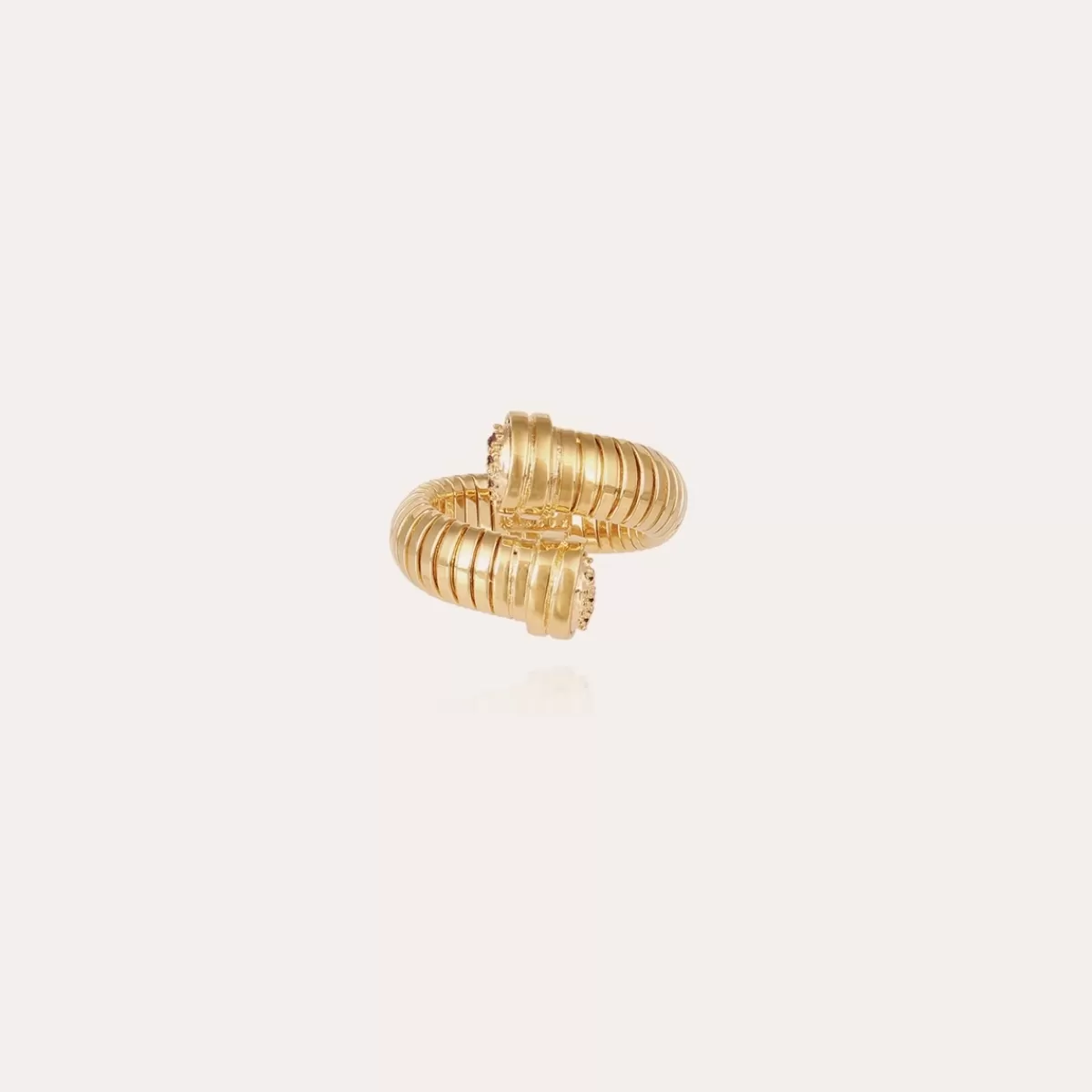 Gas Bijoux Bague Antigone dorée - - Capsule Les Précieux Améthyste Online