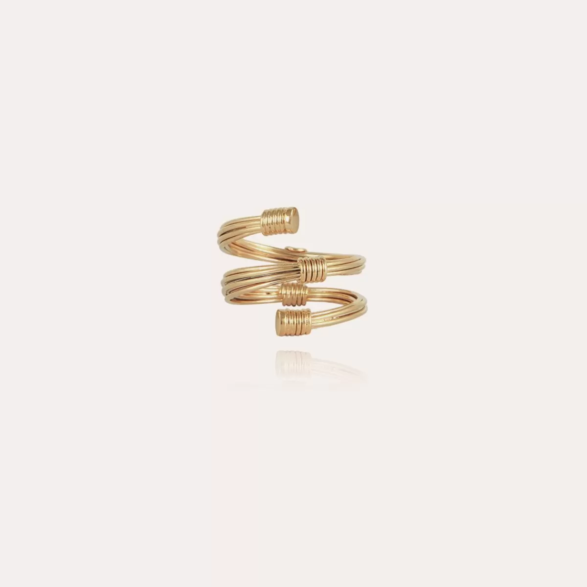 Gas Bijoux Bague Ariane Liane dorée Best Sale