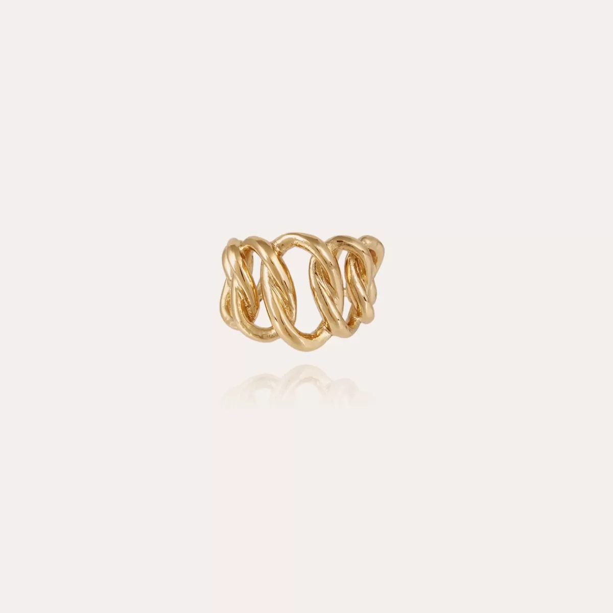 Gas Bijoux Bague Bronx dorée Flash Sale