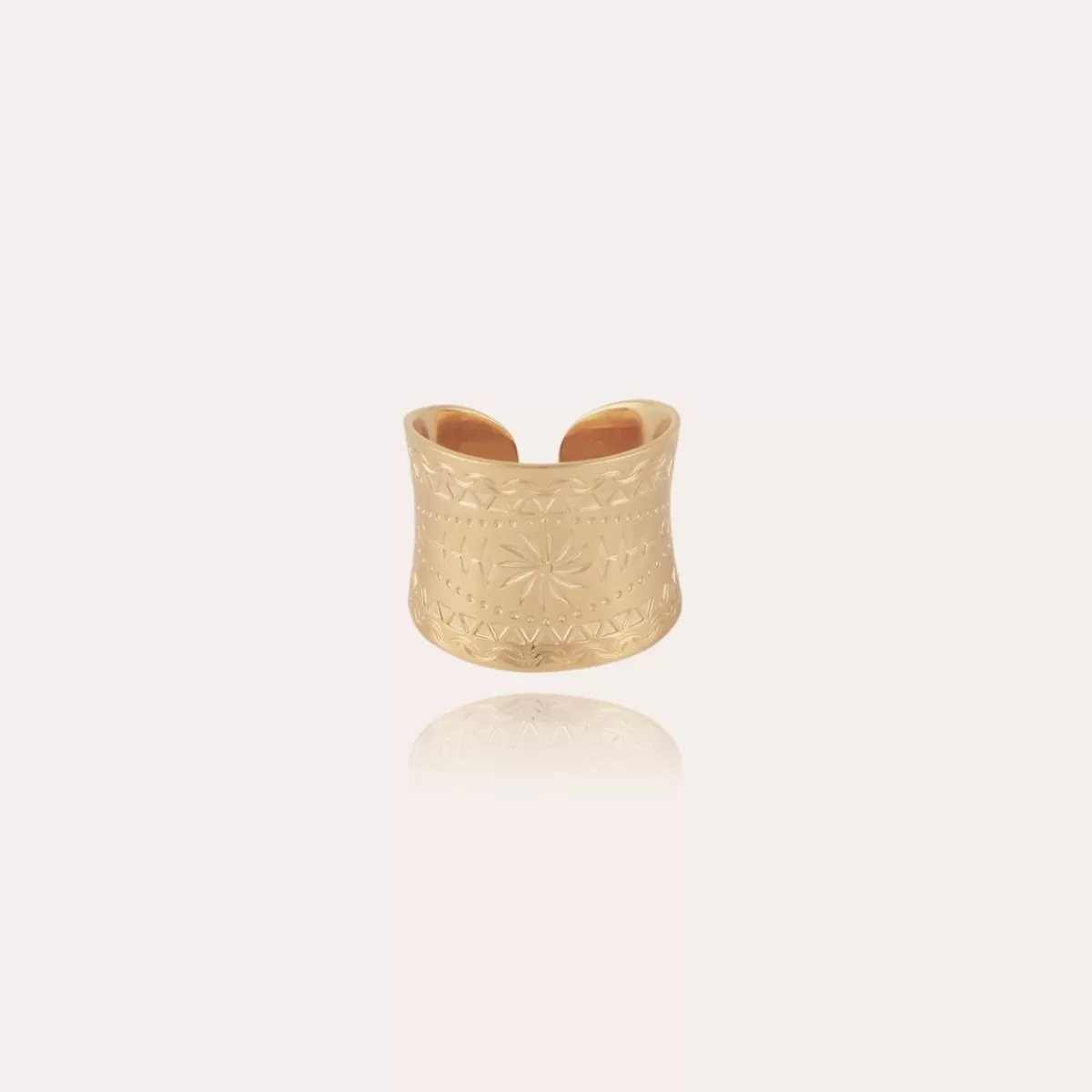 Gas Bijoux Bague Cancun petit modèle dorée Shop