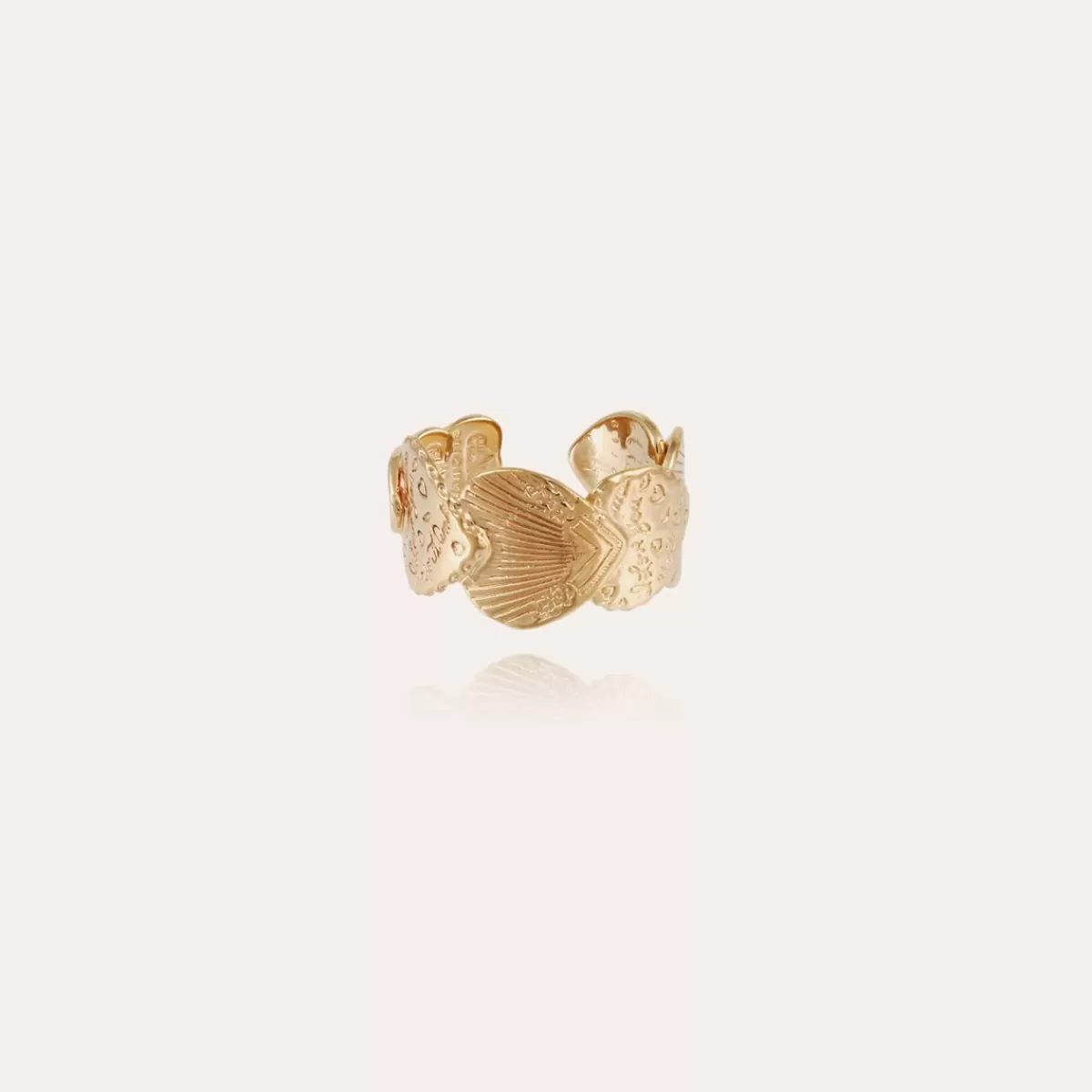 Gas Bijoux Bague Cuore dorée Outlet