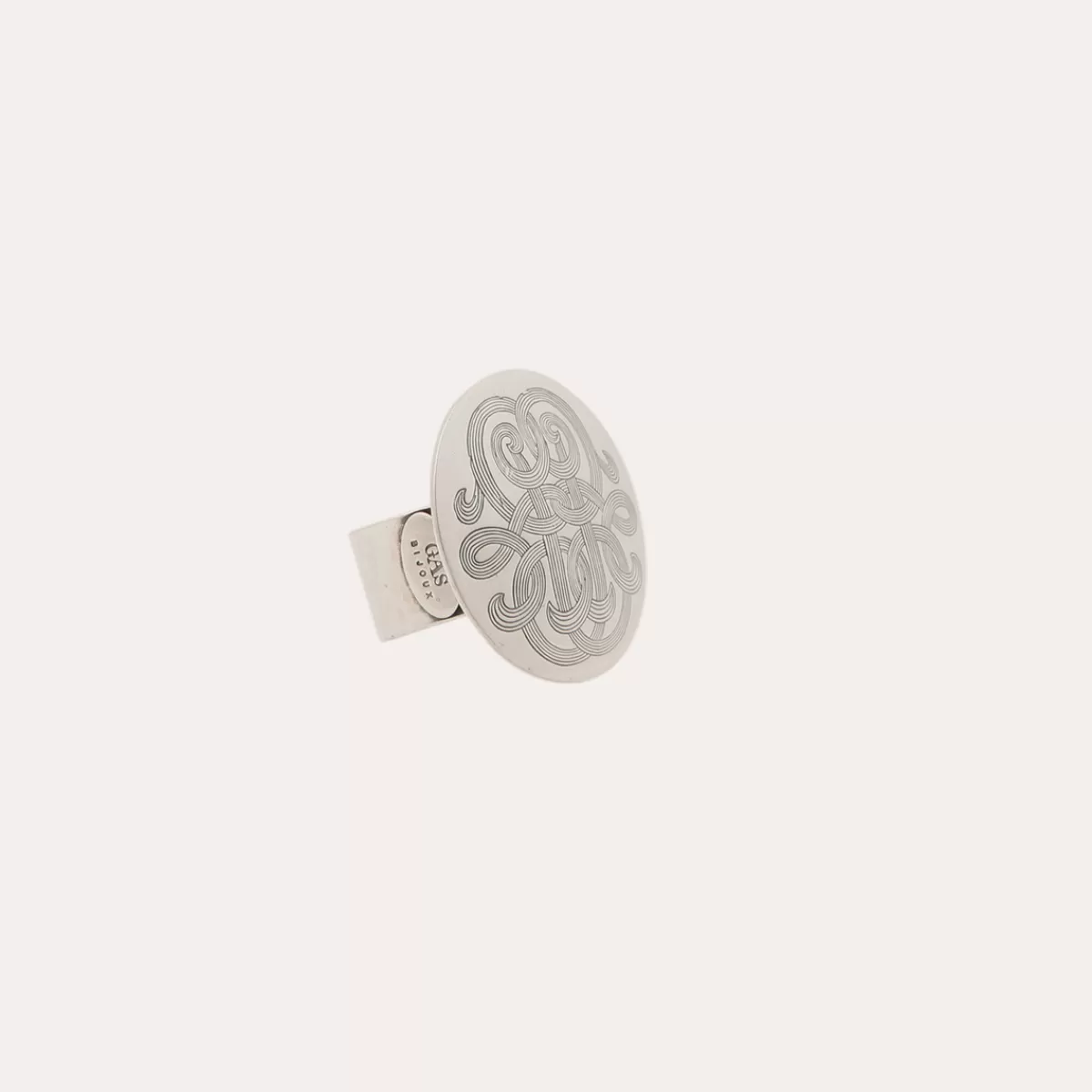 Gas Bijoux Bague Diva argentée Cheap