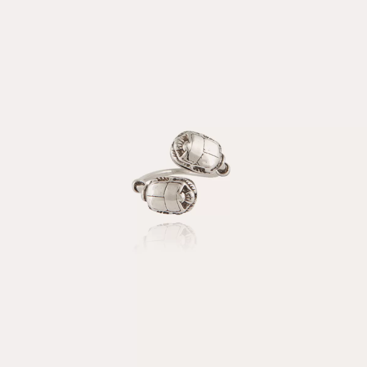 Gas Bijoux Bague Duality Scaramouche argentée Clearance