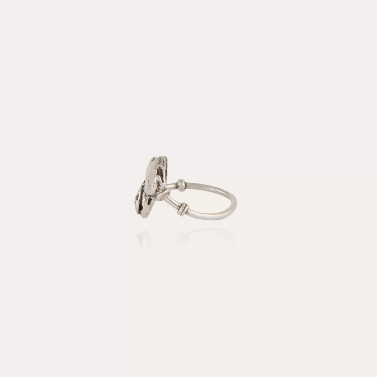 Gas Bijoux Bague Duality Scaramouche argentée Clearance