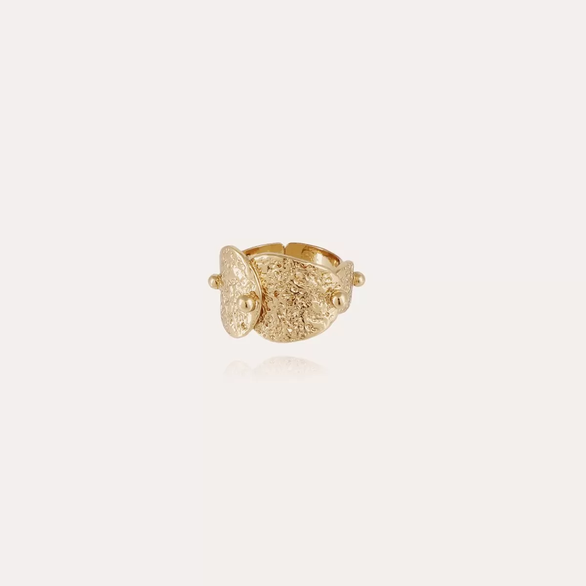 Gas Bijoux Bague Eclipse dorée Sale