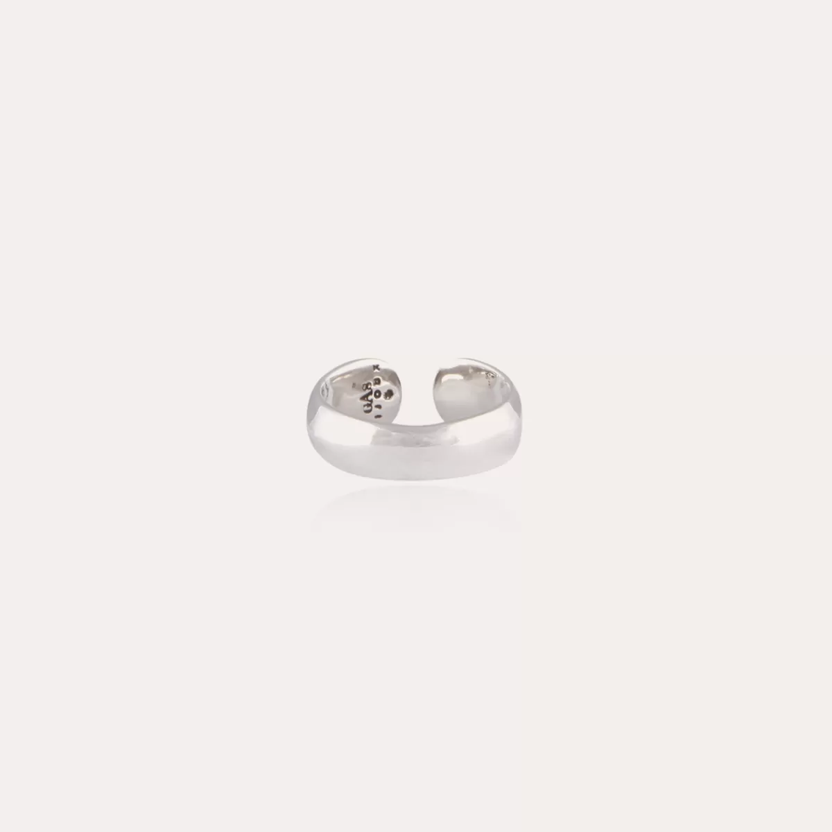 Gas Bijoux Bague Jonc grand modèle argentée Shop