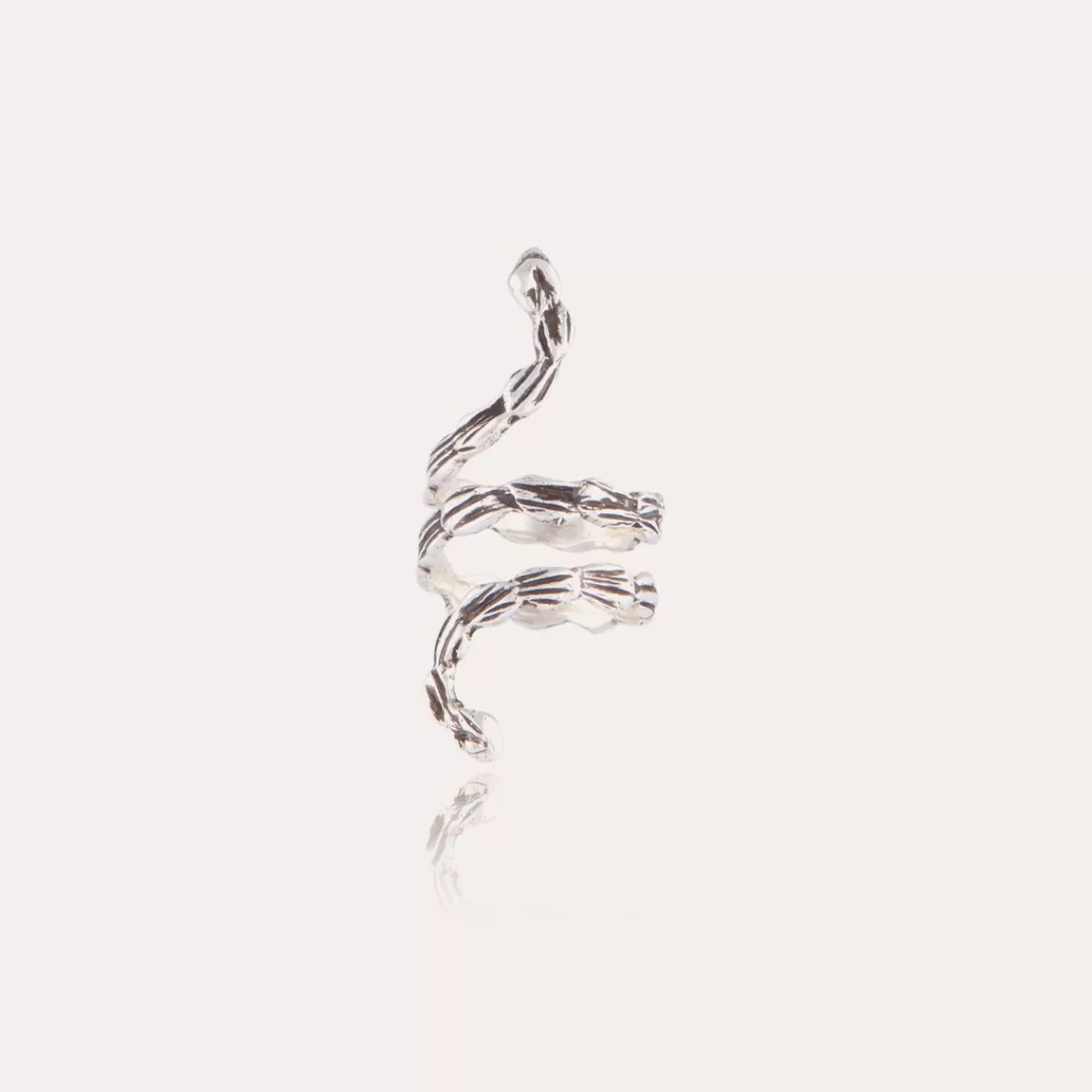 Gas Bijoux Bague Liane argentée Cheap