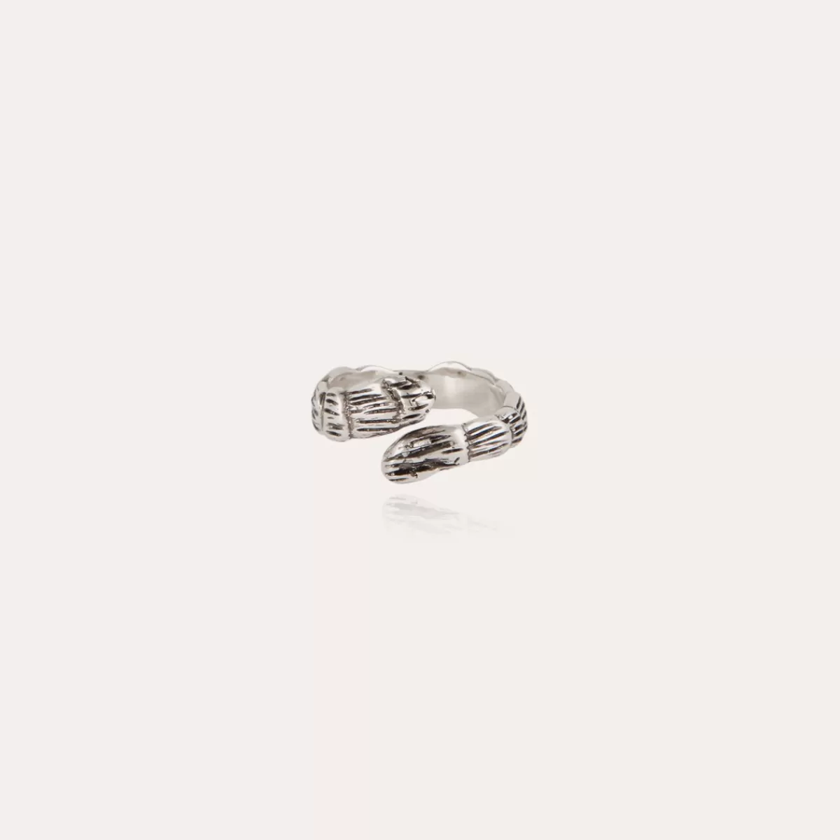Gas Bijoux Bague Liane jonc argentée Sale