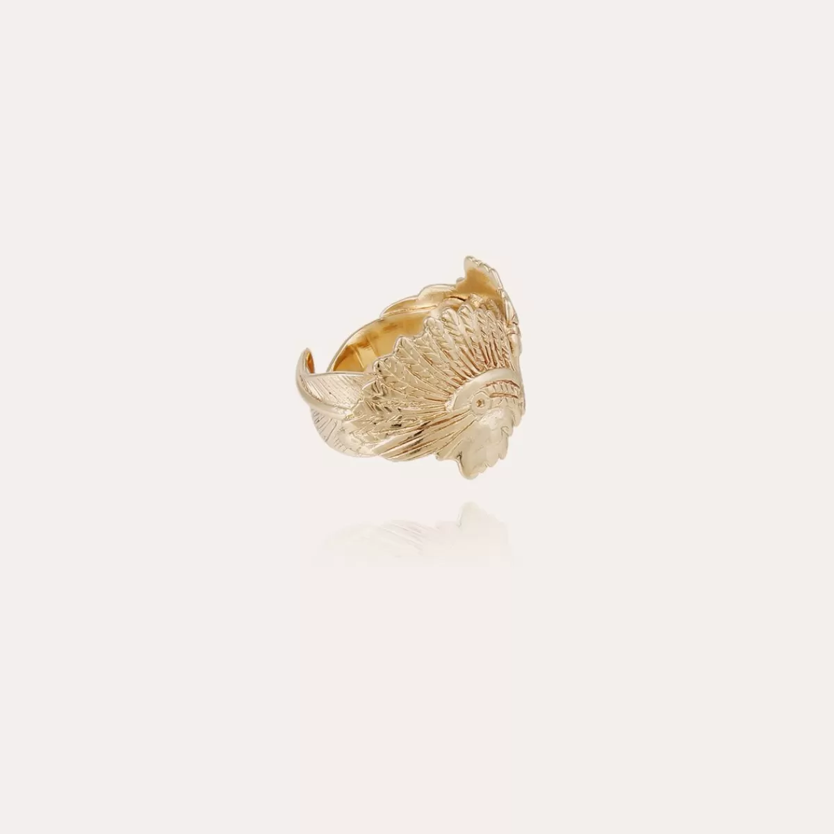 Gas Bijoux Bague Santa Fé dorée Outlet