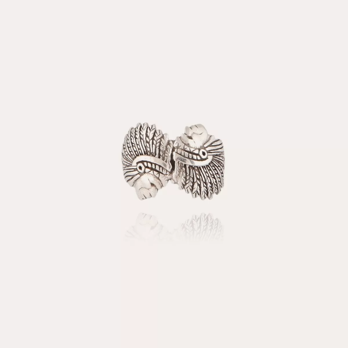 Gas Bijoux Bague Santa Fé grand modèle argentée Online