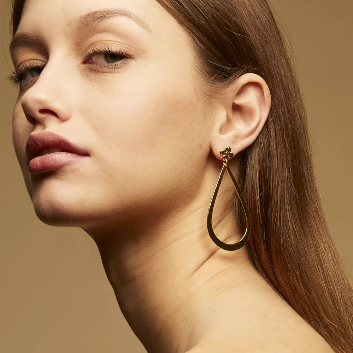 Gas Bijoux Boucles d'oreilles Bibi dorées Discount