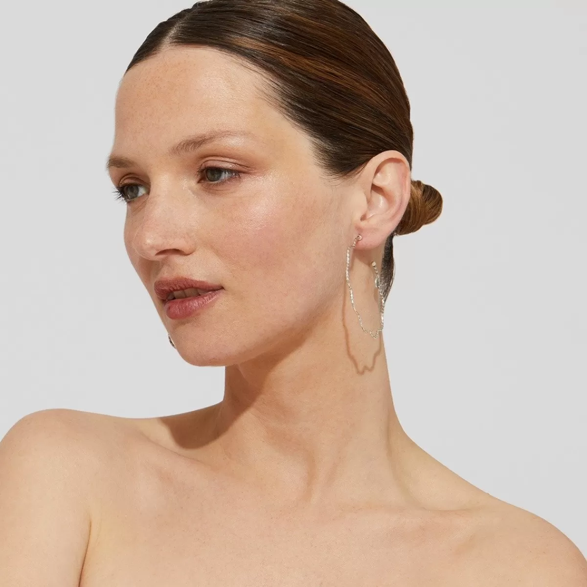 Gas Bijoux Boucles d'oreilles créoles Florette argentées Online