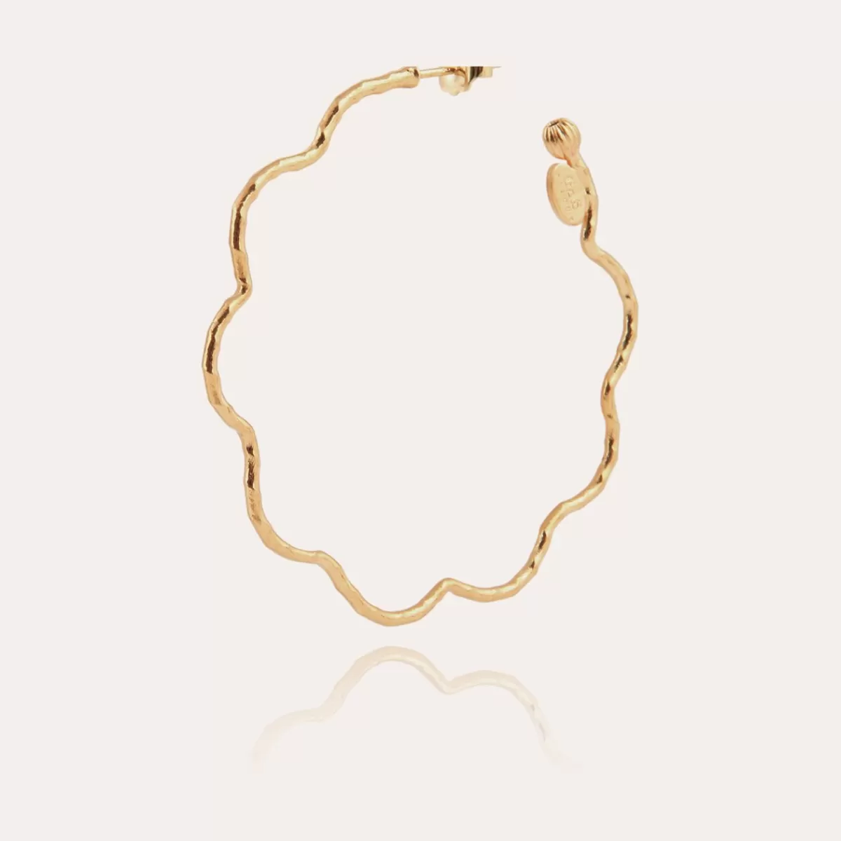 Gas Bijoux Boucles d'oreilles créoles Florette dorées Best