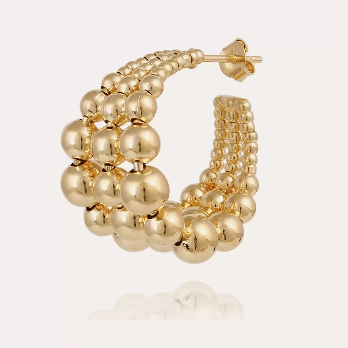 Gas Bijoux Boucles d'oreilles créoles Multiperla mini dorées Online