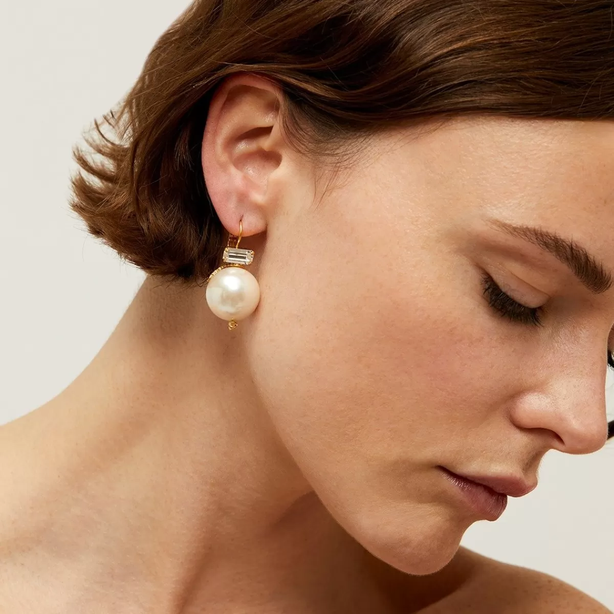 Gas Bijoux Boucles d'oreilles Decalcia dorées Noir Flash Sale