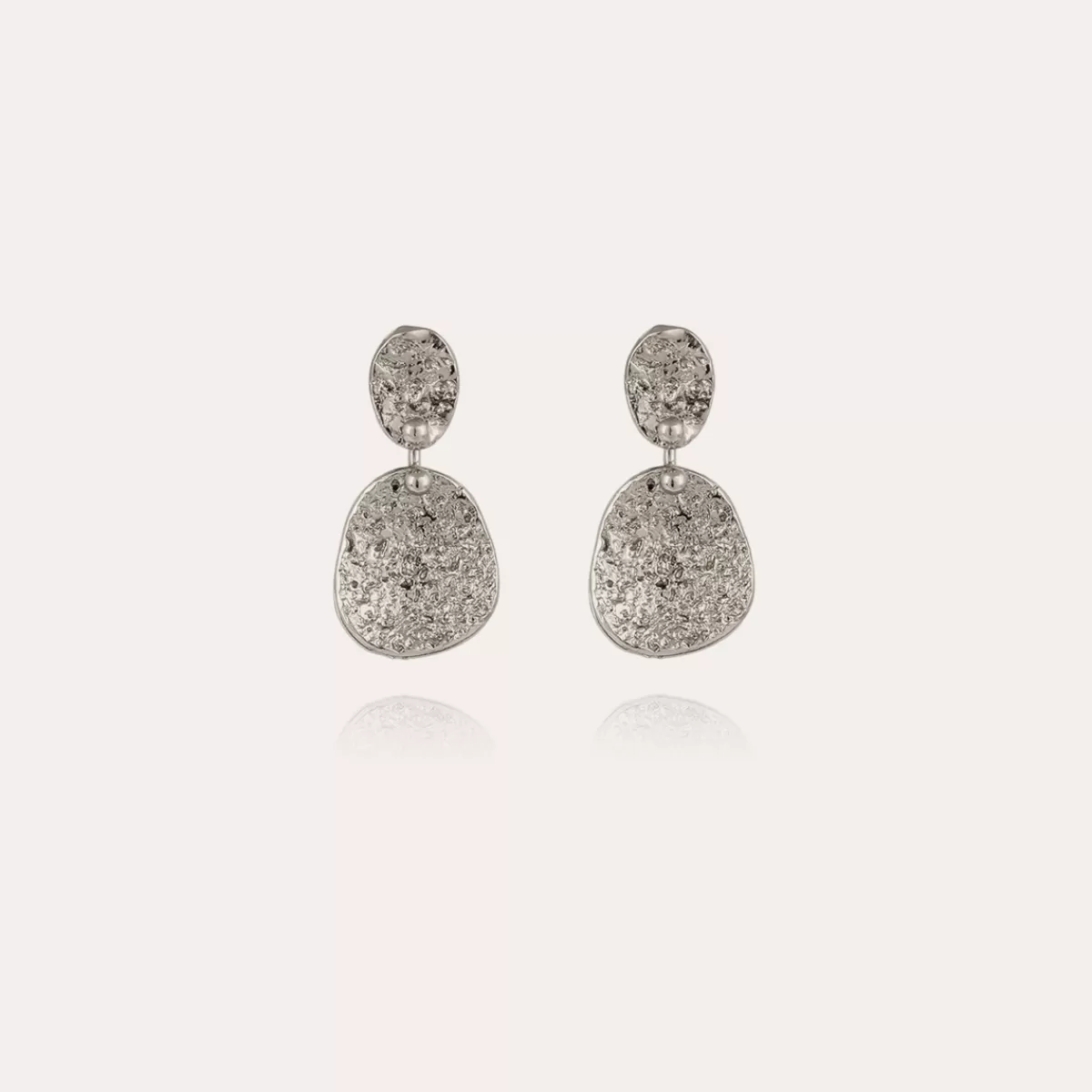 Gas Bijoux Boucles d'oreilles Eclipse petit modèle argentées Hot