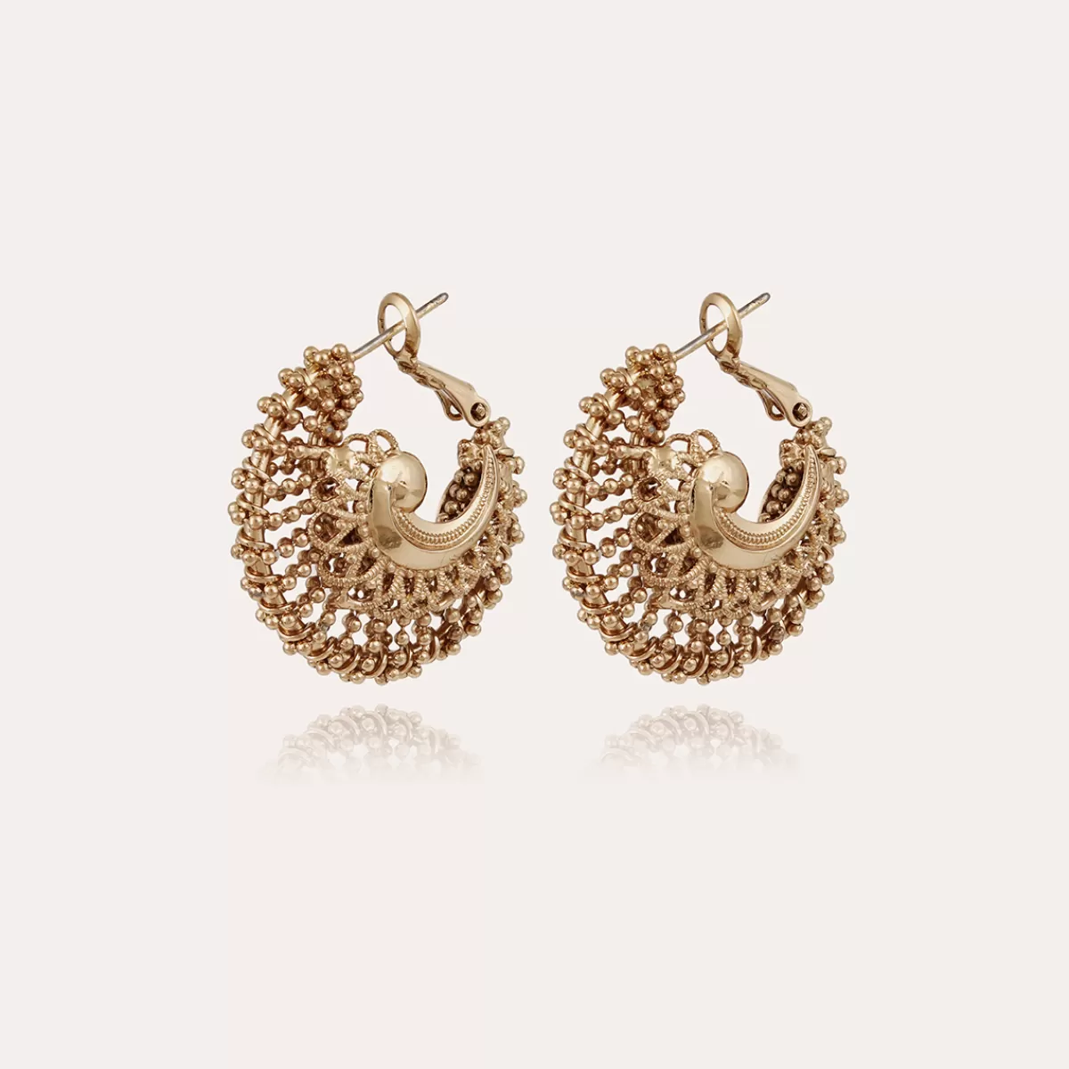 Gas Bijoux Boucles d'oreilles Izzia petit modèle dorées Cheap