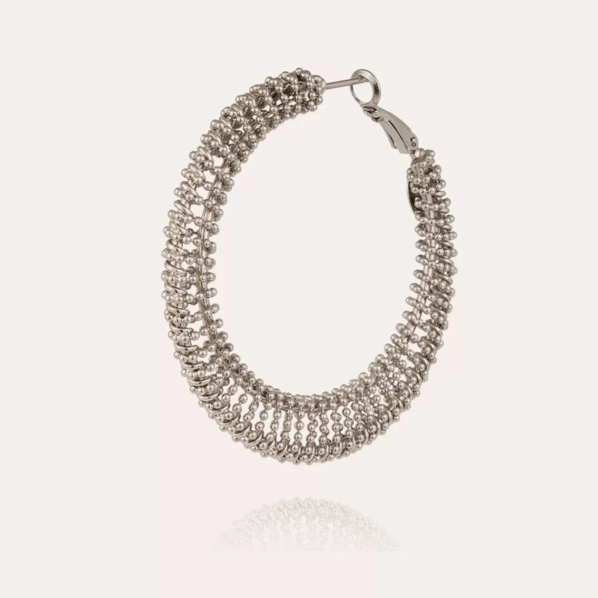 Gas Bijoux Boucles d'oreilles Izzia très grand modèle argentées Cheap