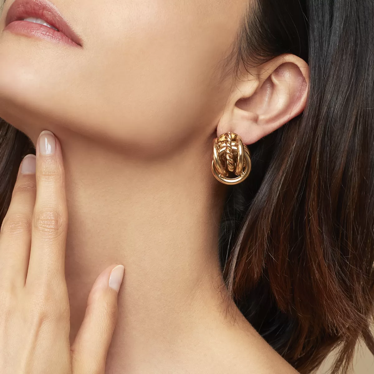 Gas Bijoux Boucles d'oreilles Lilou dorées Outlet
