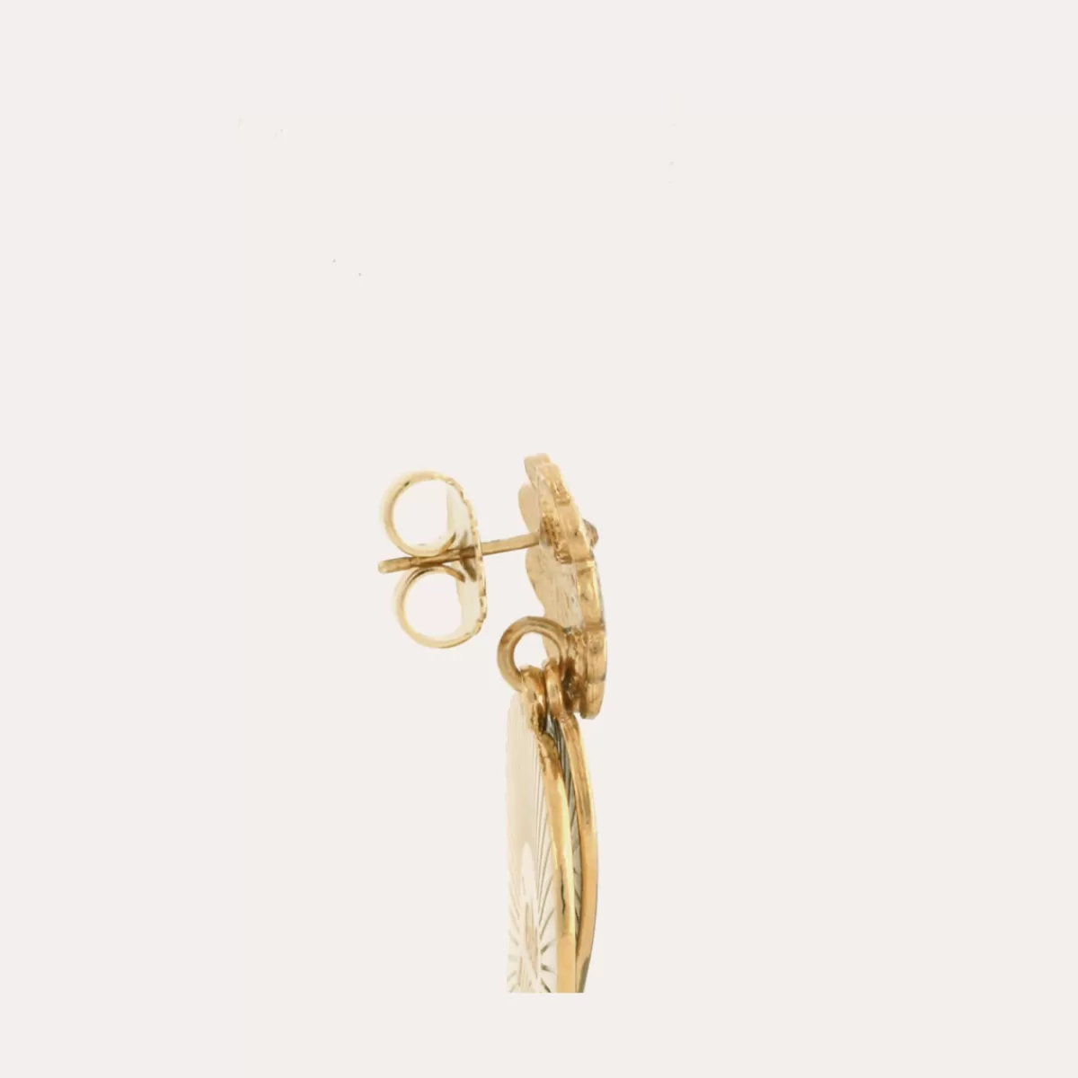 Gas Bijoux Boucles d'oreilles Love dorées Store