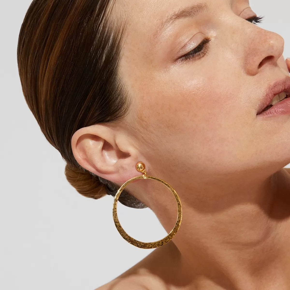 Gas Bijoux Boucles d'oreilles Mimi dorées Sale