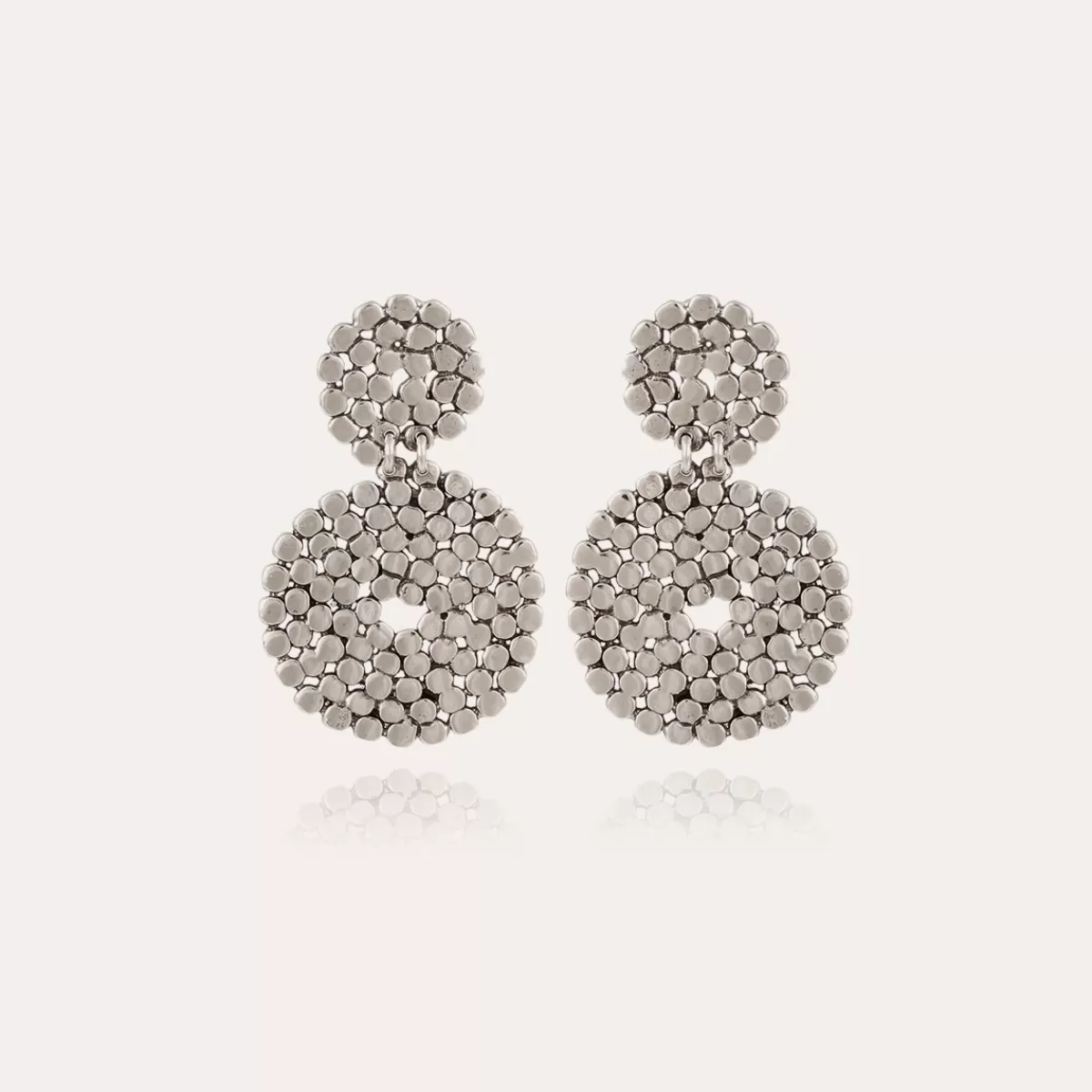 Gas Bijoux Boucles d'oreilles Onde Lucky mini argentées Online