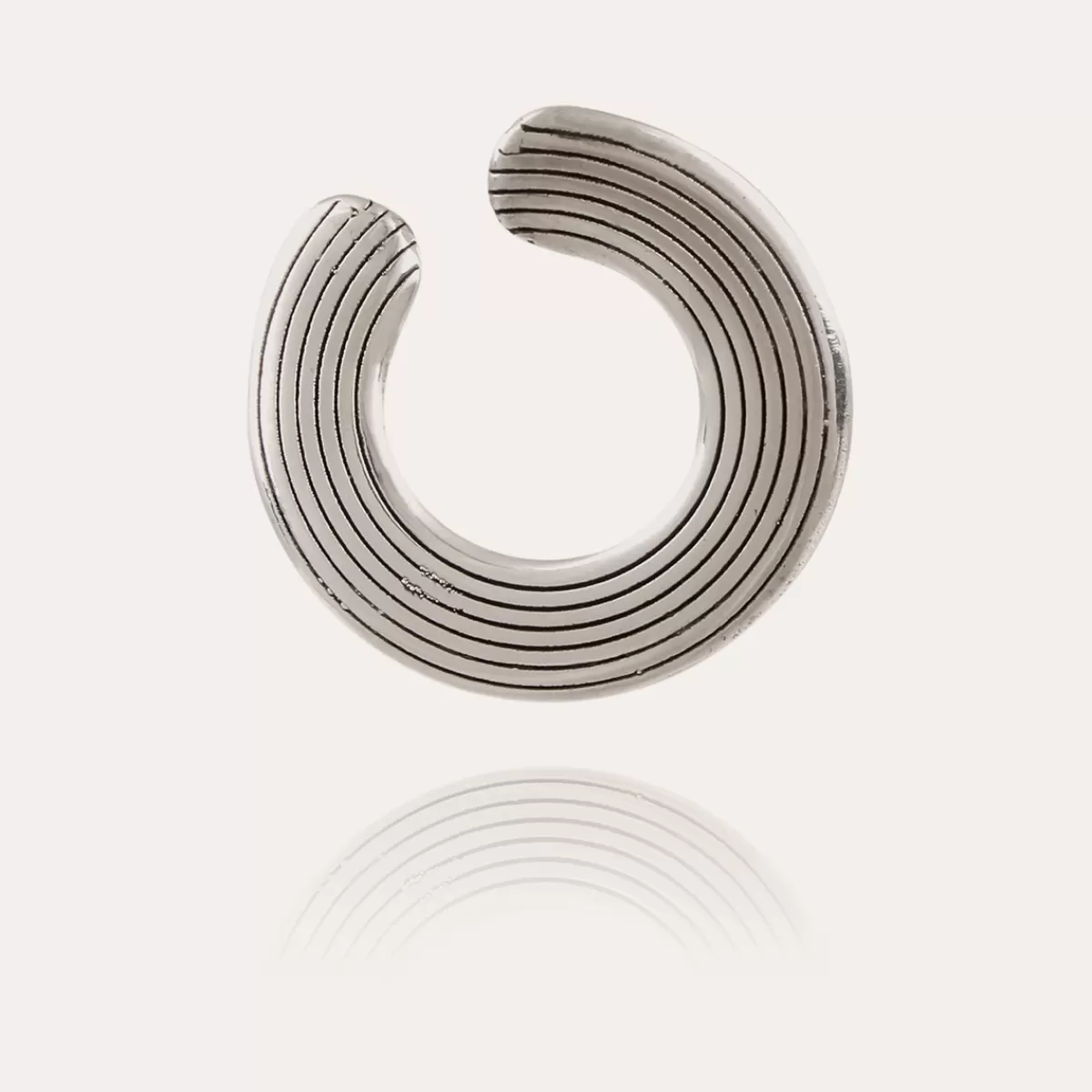 Gas Bijoux Boucles d'oreilles Poni argentées Cheap