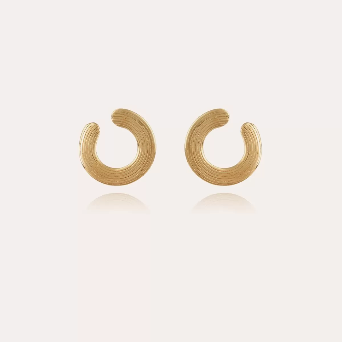 Gas Bijoux Boucles d'oreilles Poni dorées Best