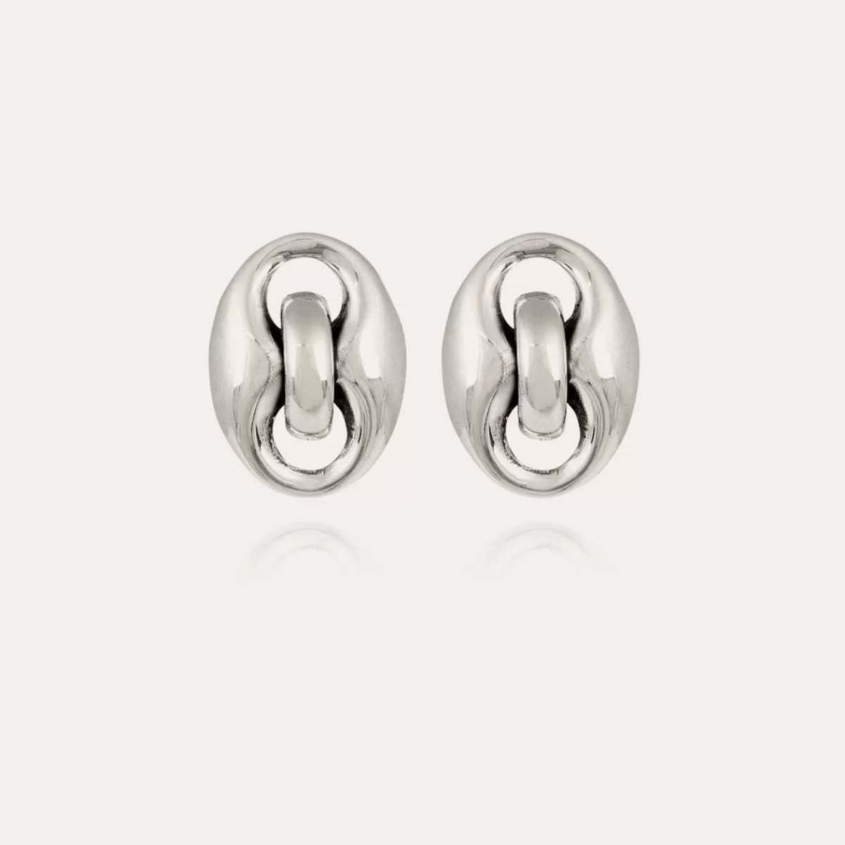 Gas Bijoux Boucles d'oreilles puces Cophea argentées Shop