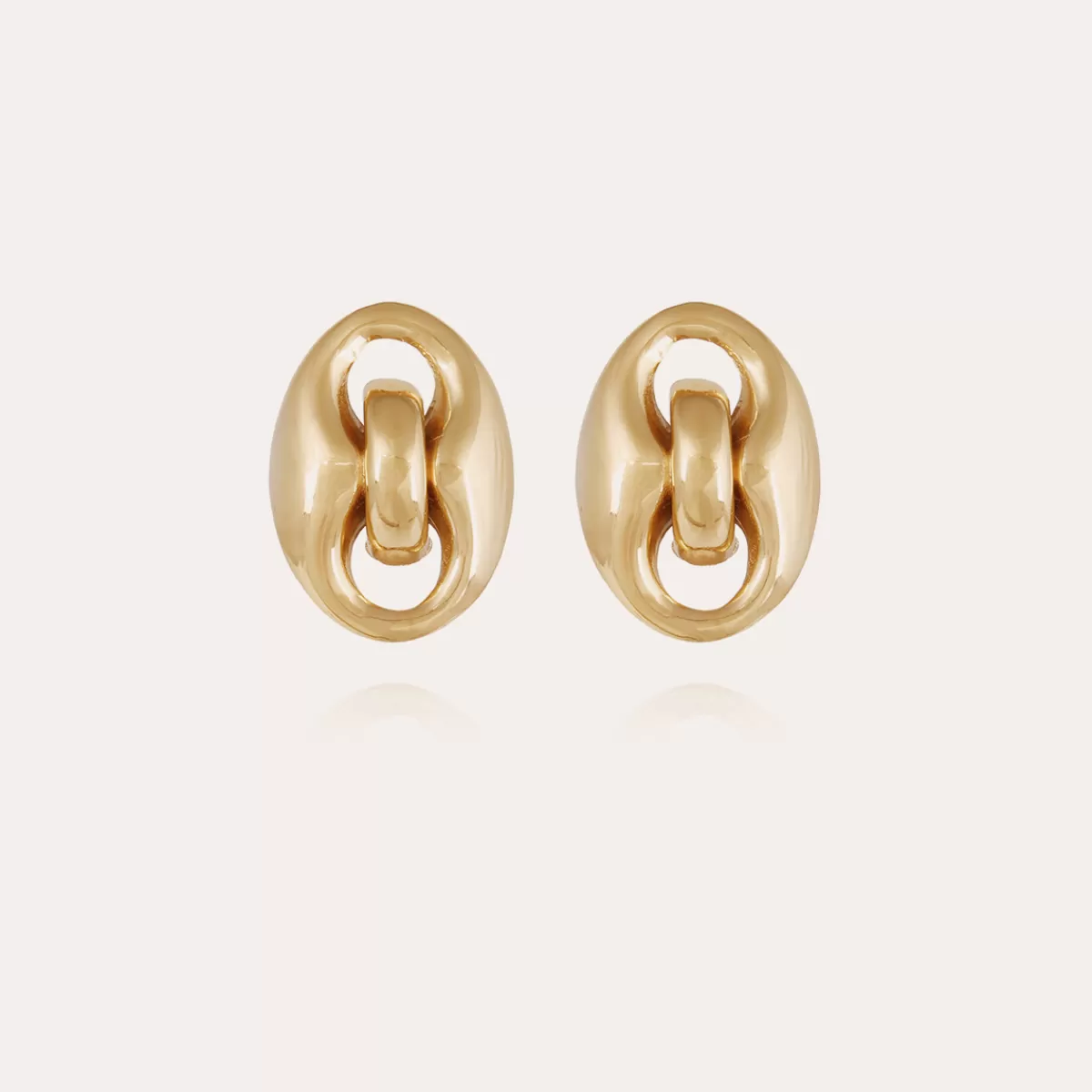 Gas Bijoux Boucles d'oreilles puces Cophea dorées Clearance
