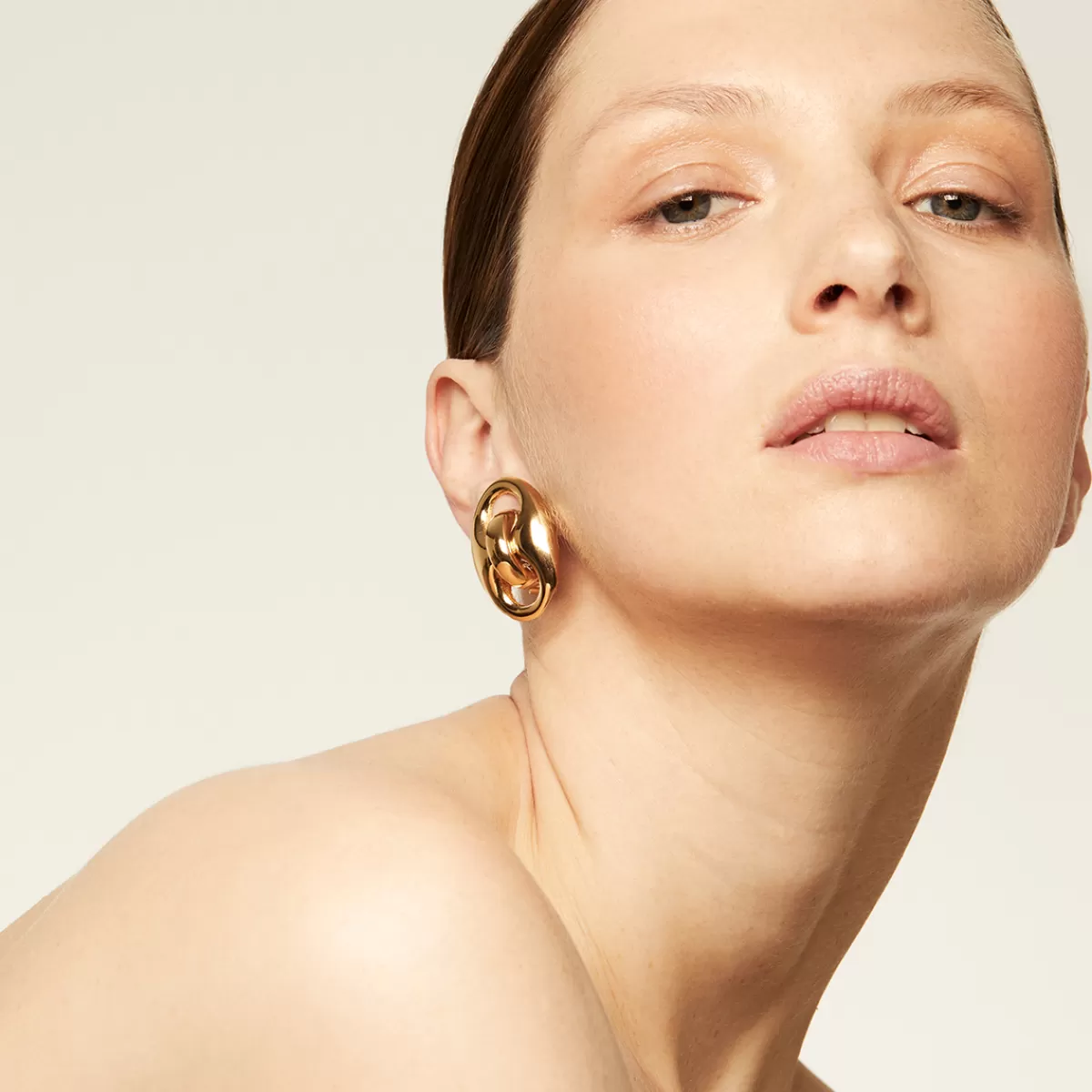 Gas Bijoux Boucles d'oreilles puces Cophea dorées Clearance