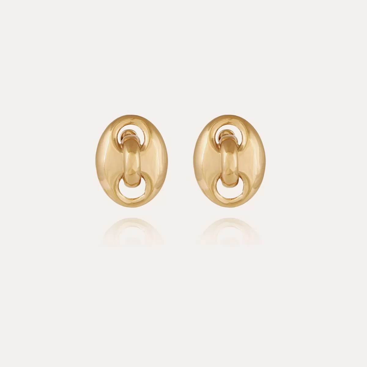 Gas Bijoux Boucles d'oreilles puces Cophea mini dorées Clearance
