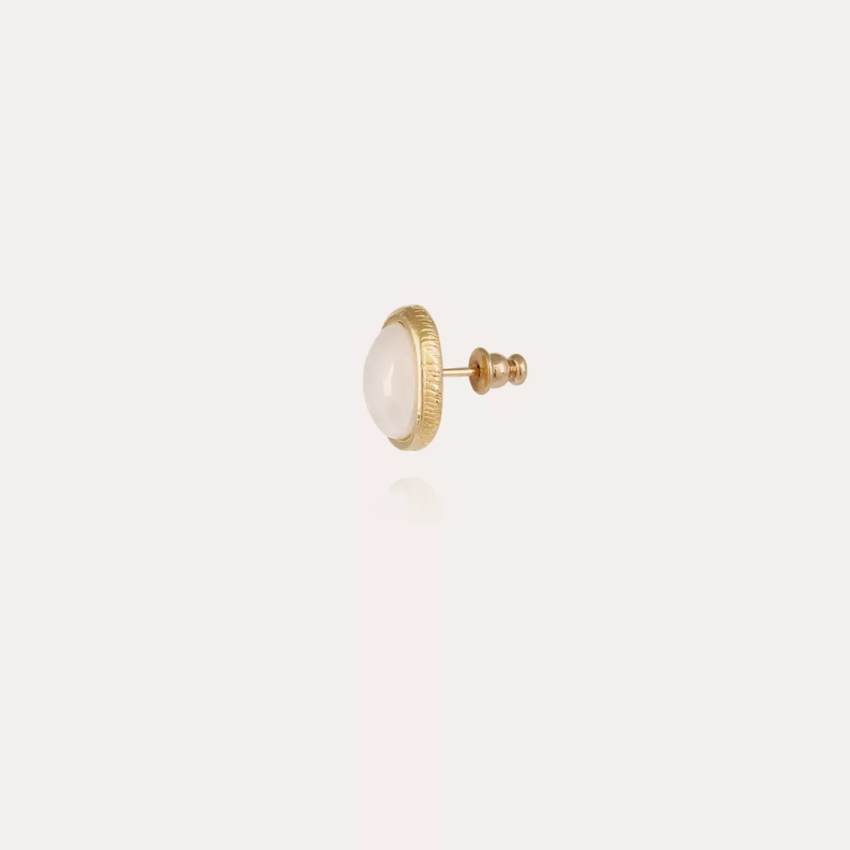 Gas Bijoux Boucles d'oreilles puces Ovo dorées - Cristal Flash Sale