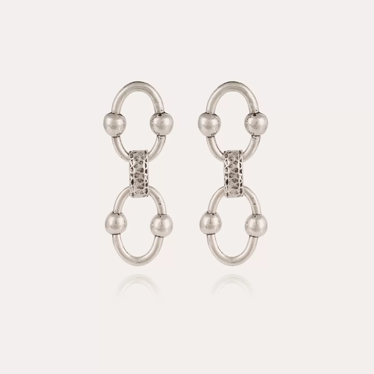 Gas Bijoux Boucles d'oreilles Rivage argentées Best Sale