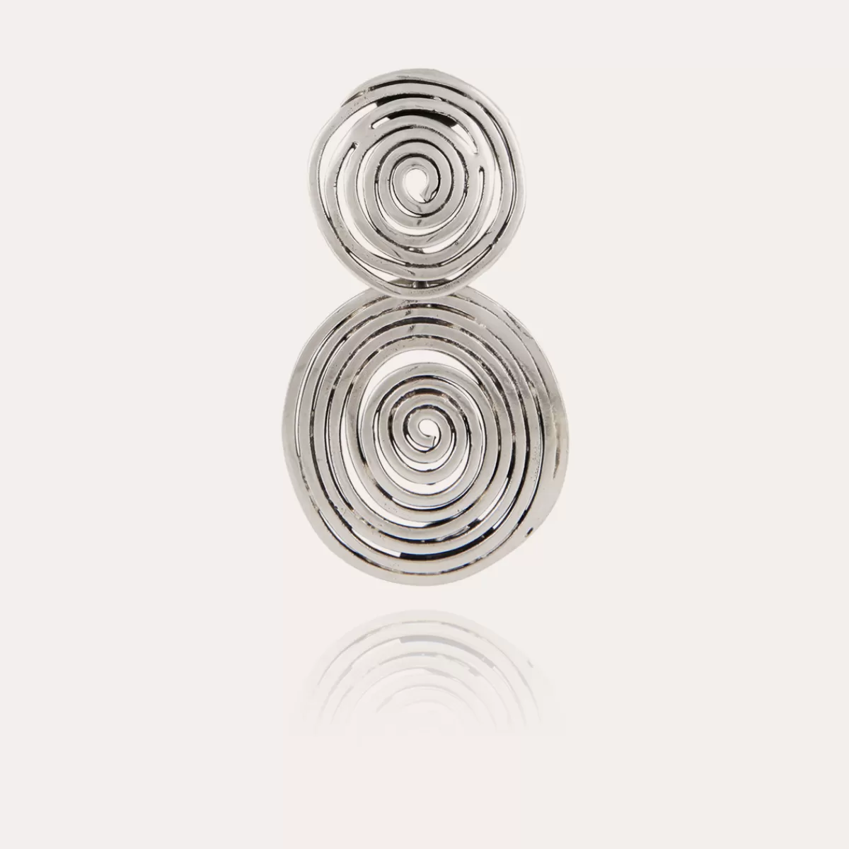 Gas Bijoux Boucles d'oreilles Wave petit modèle argentées Fashion