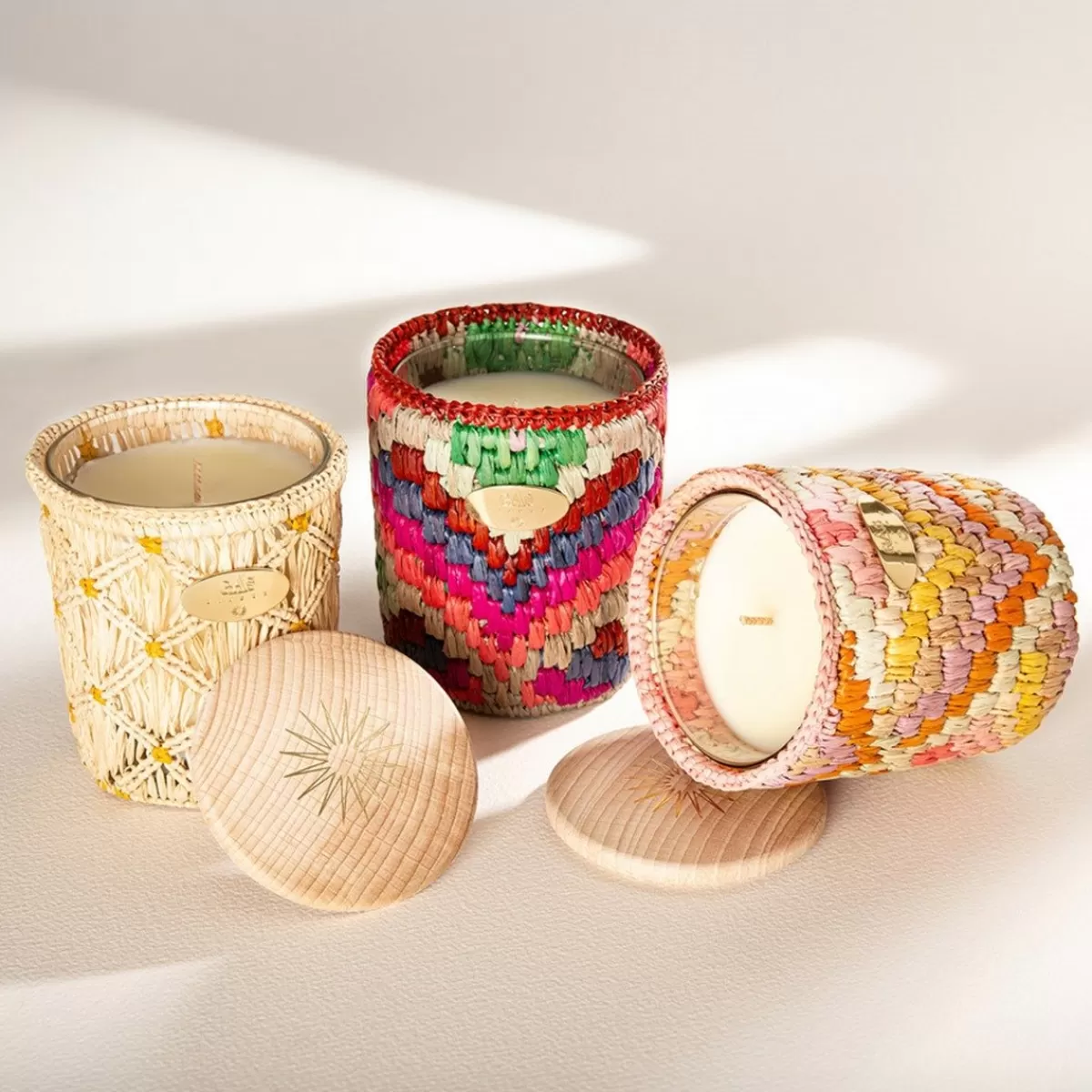 Gas Bijoux Bougie Ensoleille Moi raphia Flash Sale