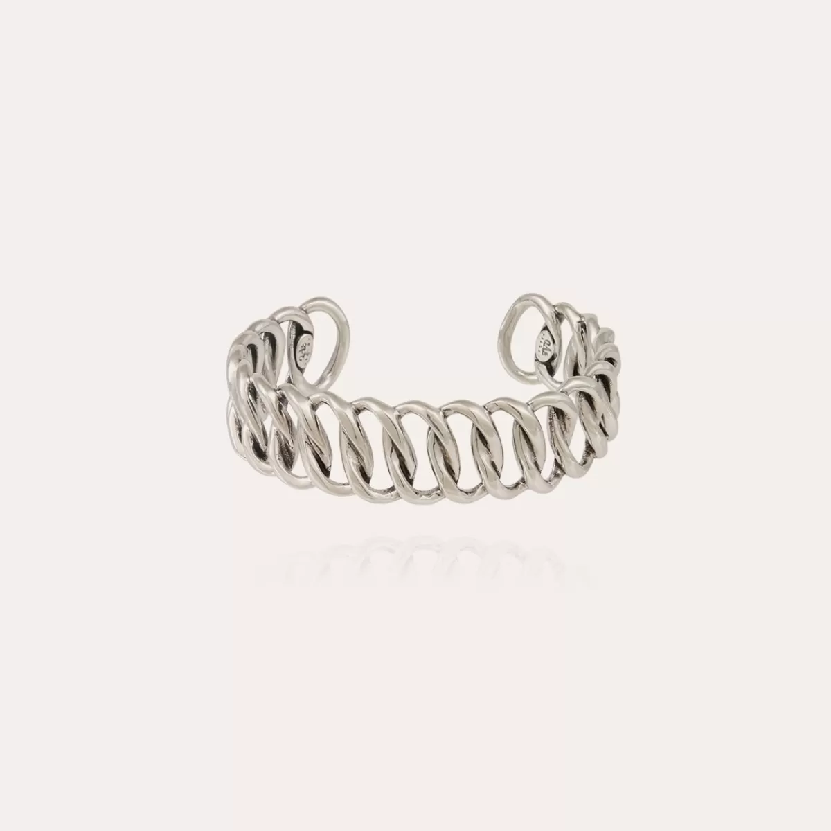 Gas Bijoux Bracelet Bronx petit modèle argenté Fashion