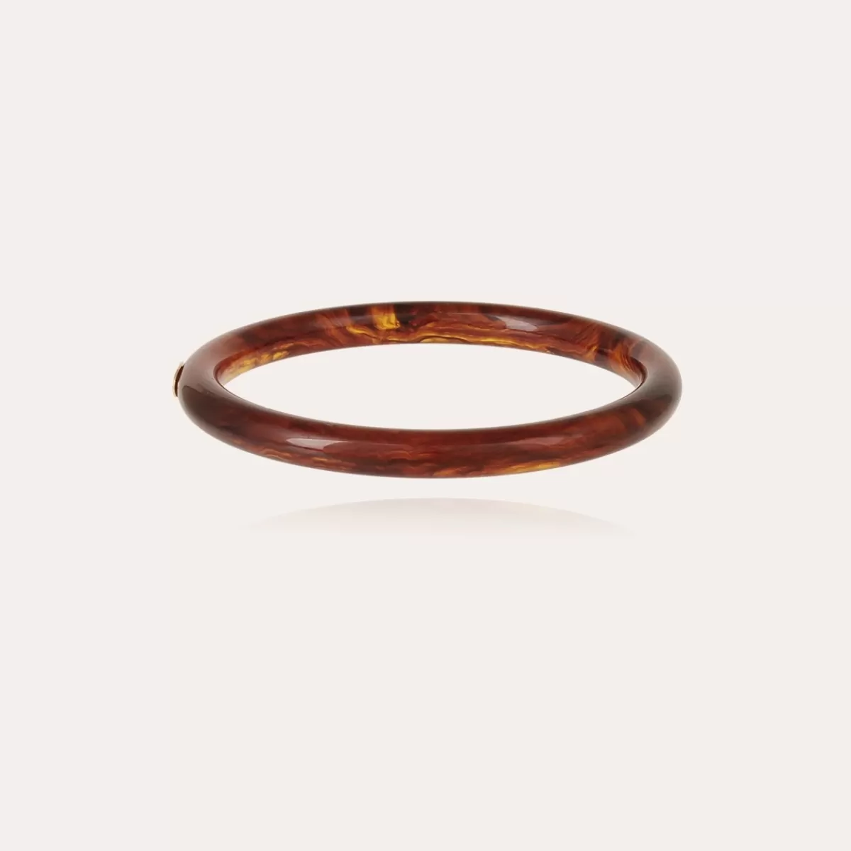Gas Bijoux Bracelet Caftan acétate doré - Marron Écaille Cheap
