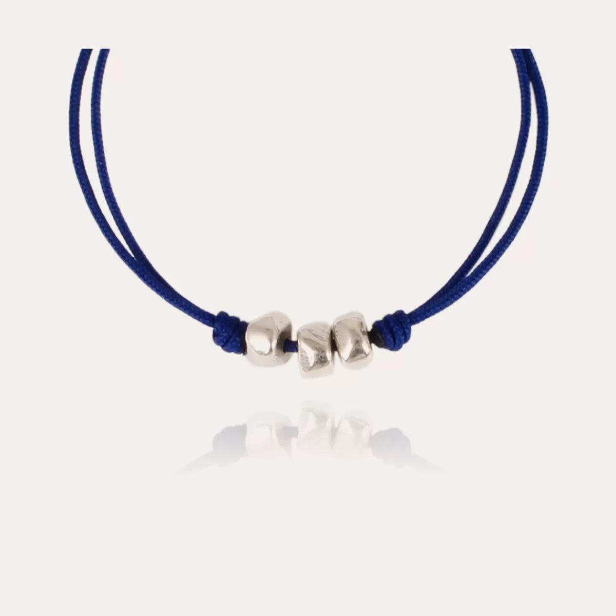 Gas Bijoux Bracelet Cailloux grand modèle argenté Shop