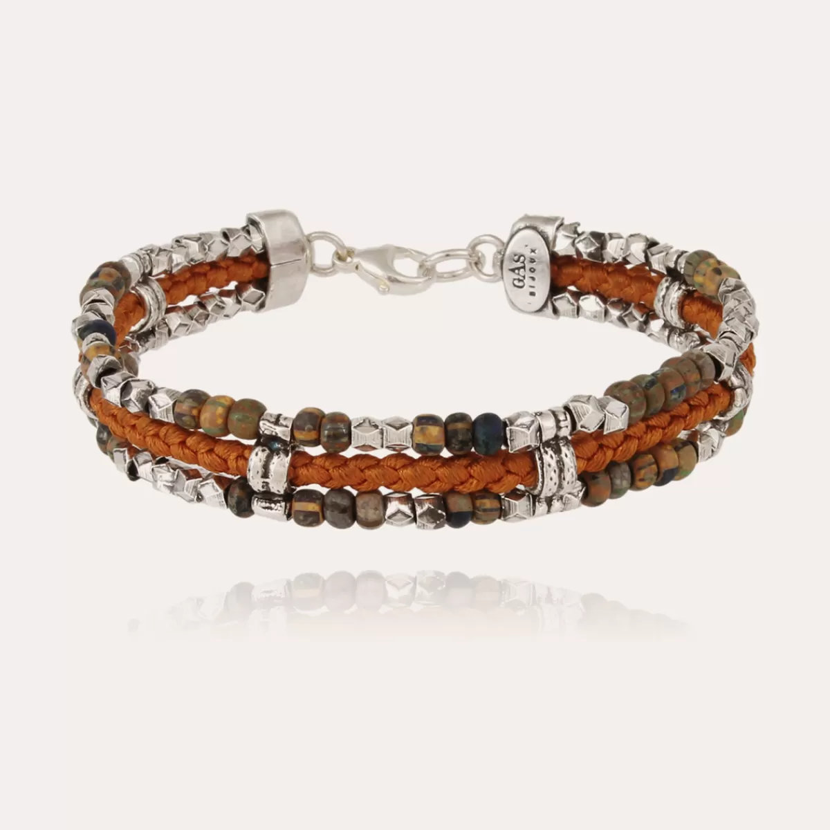 Gas Bijoux Bracelet Cielo Ever grand modèle argenté Clearance