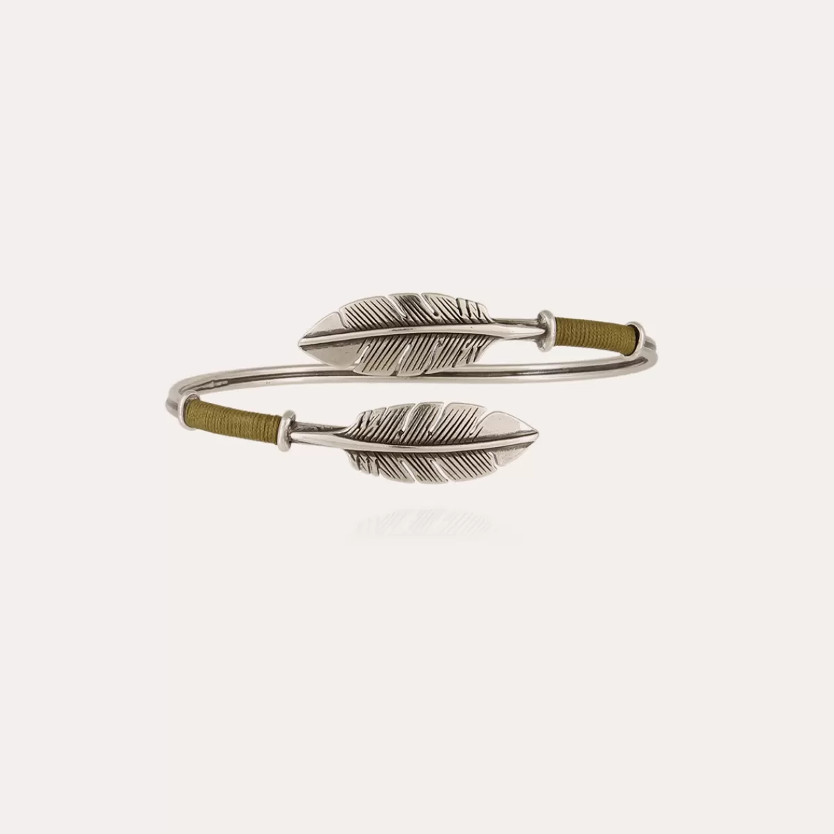 Gas Bijoux Bracelet Duality Penna grand modèle argenté Online