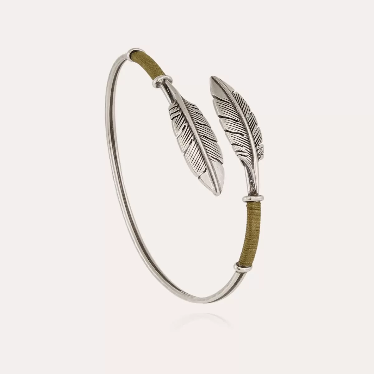 Gas Bijoux Bracelet Duality Penna grand modèle argenté Online