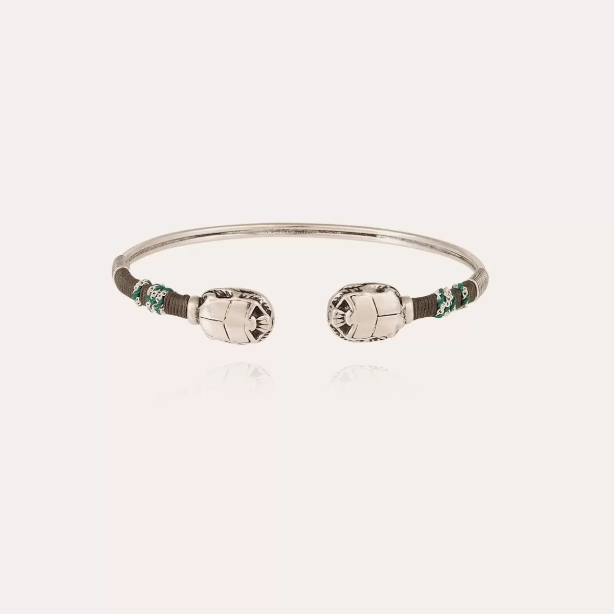 Gas Bijoux Bracelet Duality Scaramouche grand modèle argenté Flash Sale