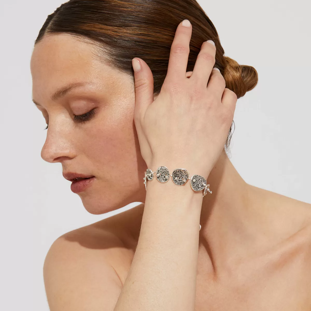 Gas Bijoux Bracelet Eclipse argenté New
