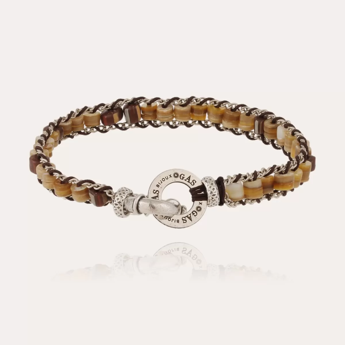 Gas Bijoux Bracelet Ever argenté Hot