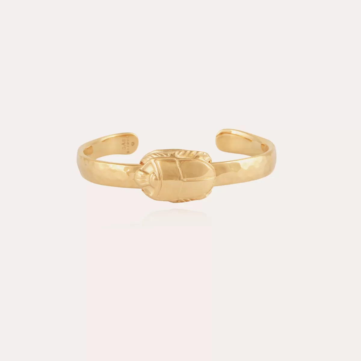 Gas Bijoux Bracelet jonc Scarabée doré Discount