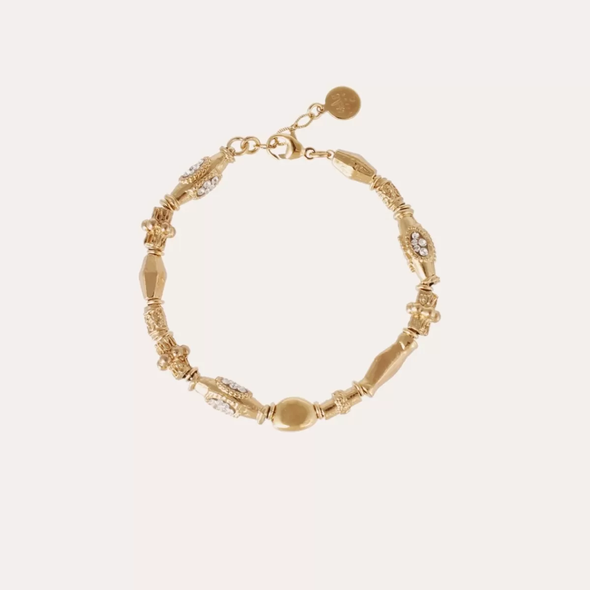 Gas Bijoux Bracelet Kali strass doré Cristal New